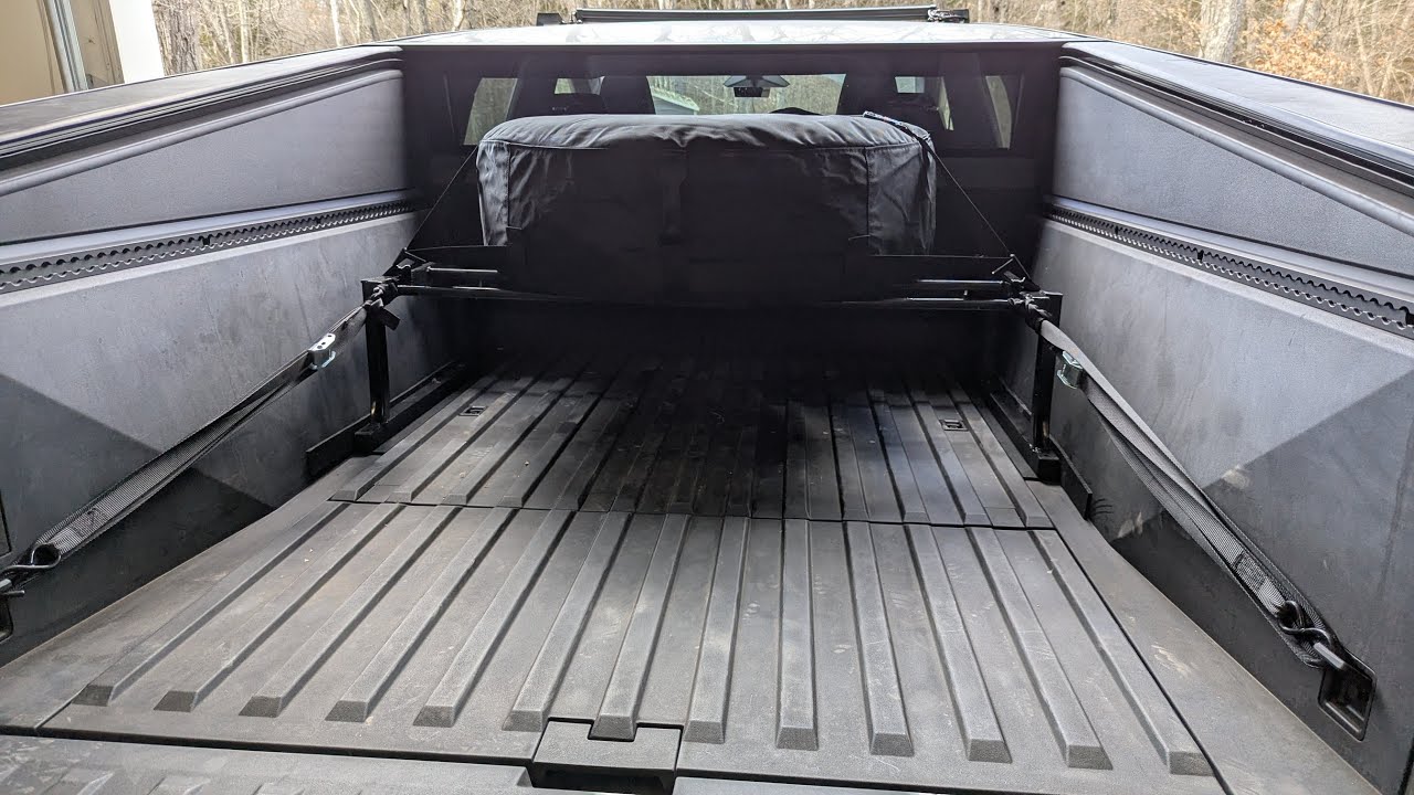 Cybertruck Spare Tire Kit shelf