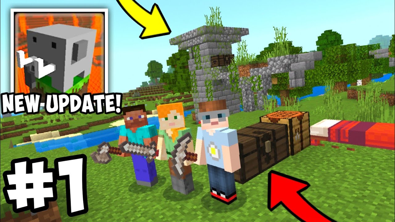 Craftsman New Update Multiplayer Survival Gameplay Part 1 | Craftsman Building Craft