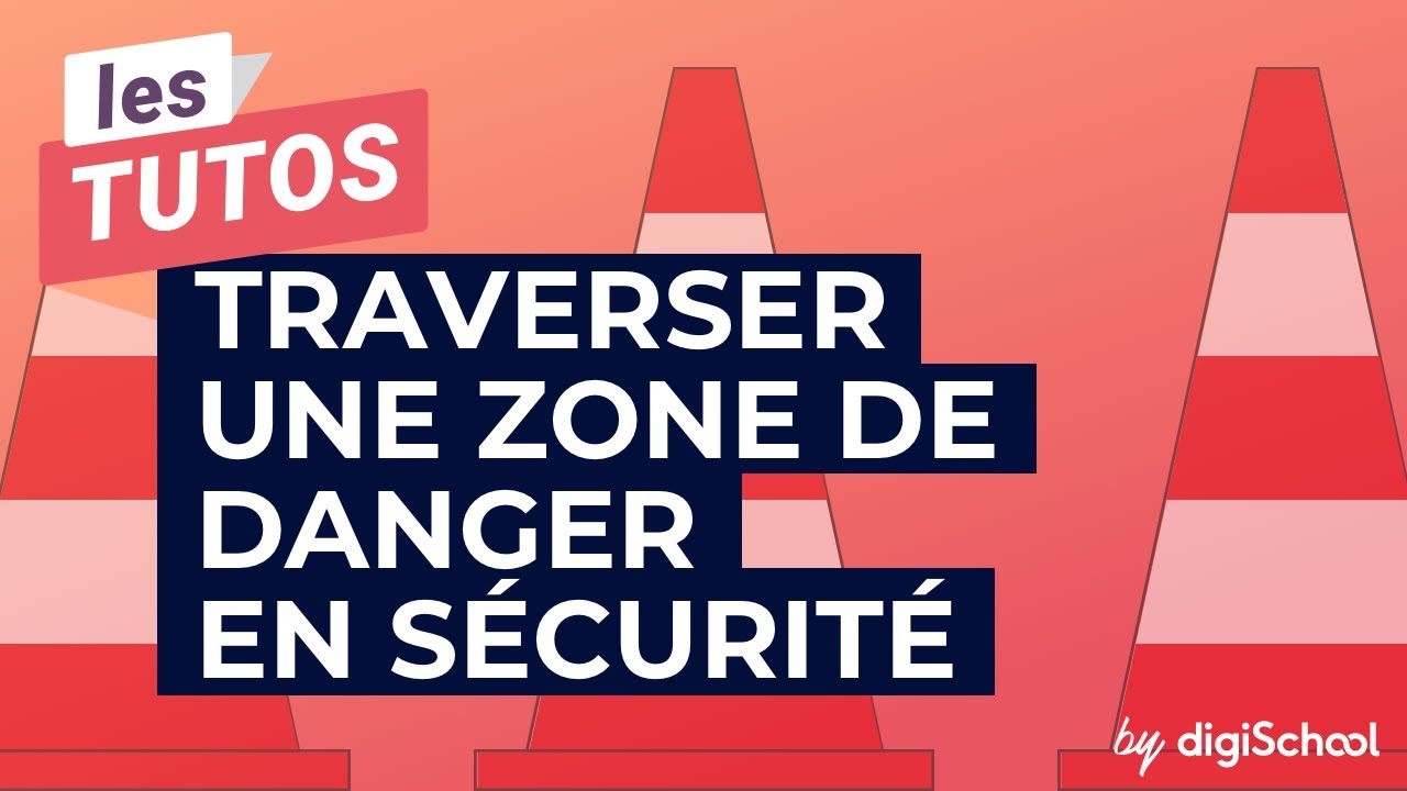Comment traverser des zones de danger en sécurité  | Code de la route