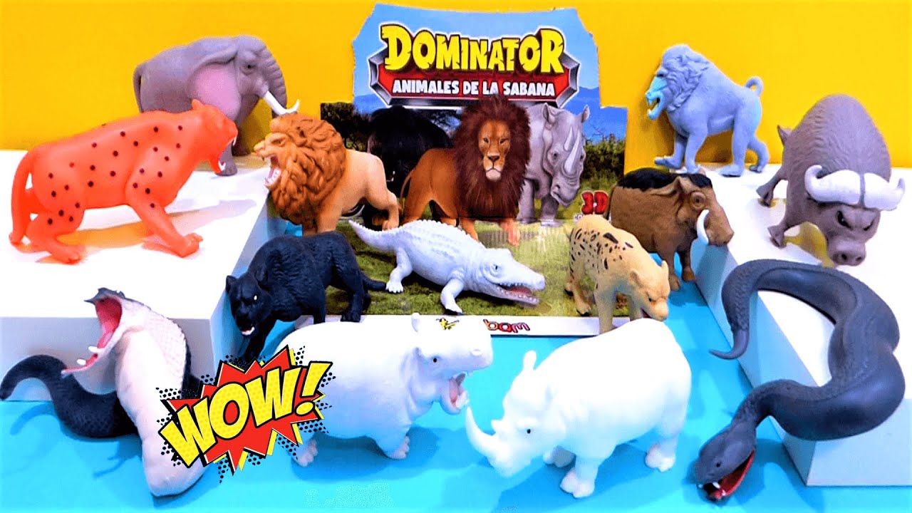 NUEVOS Dominadores de la Sabana 2022 Animales Blanditos