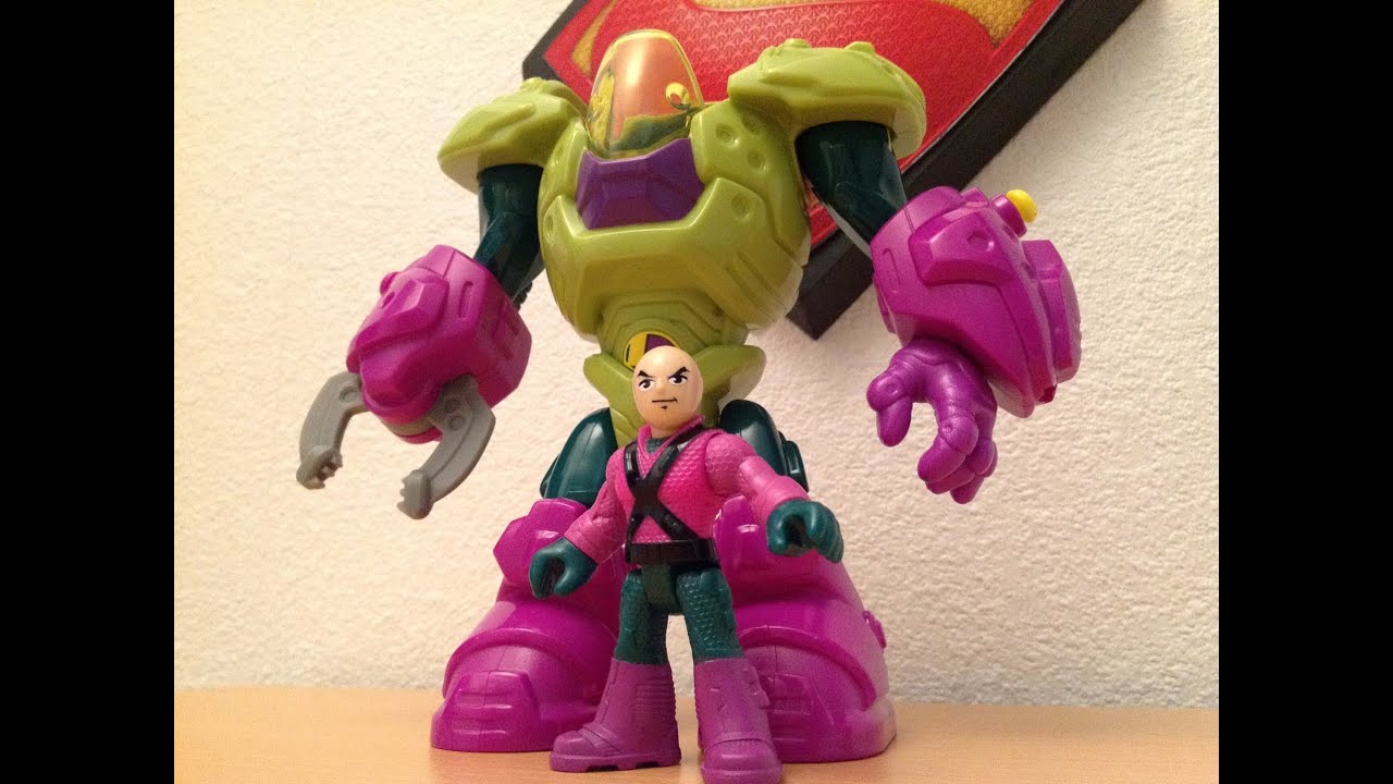 Imaginext Lex Luthor Mechanical Suit Figure Review
