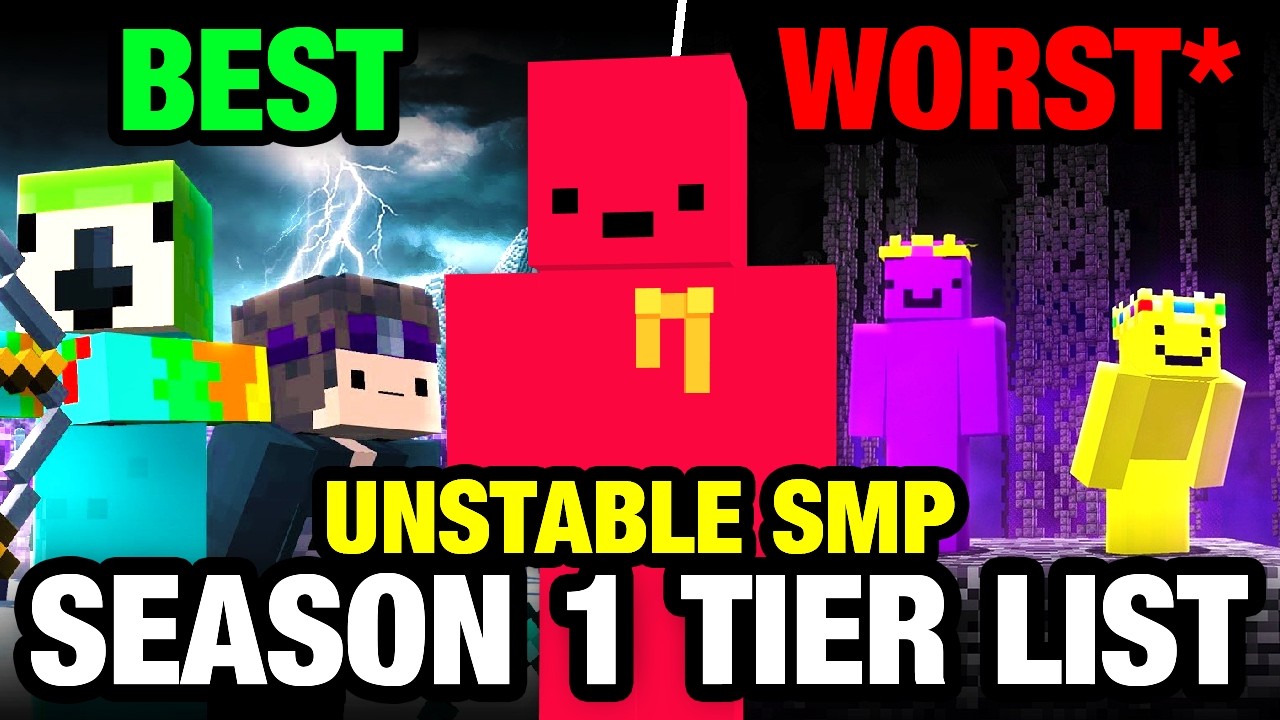 Рейтинг персонажей в нестабильном SMP 1-го сезона