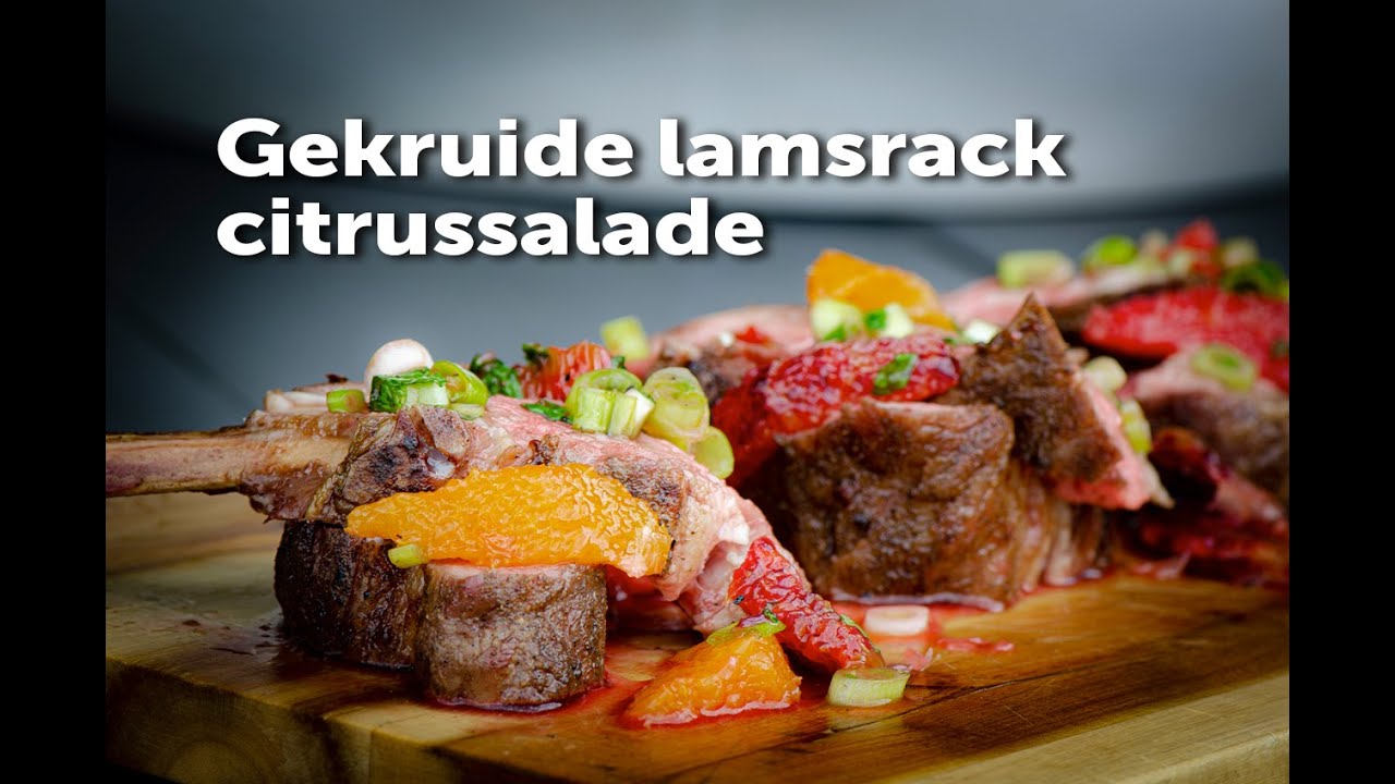 Gekruide lamsrack met citrussalade | Fire&Food TV BBQ-video