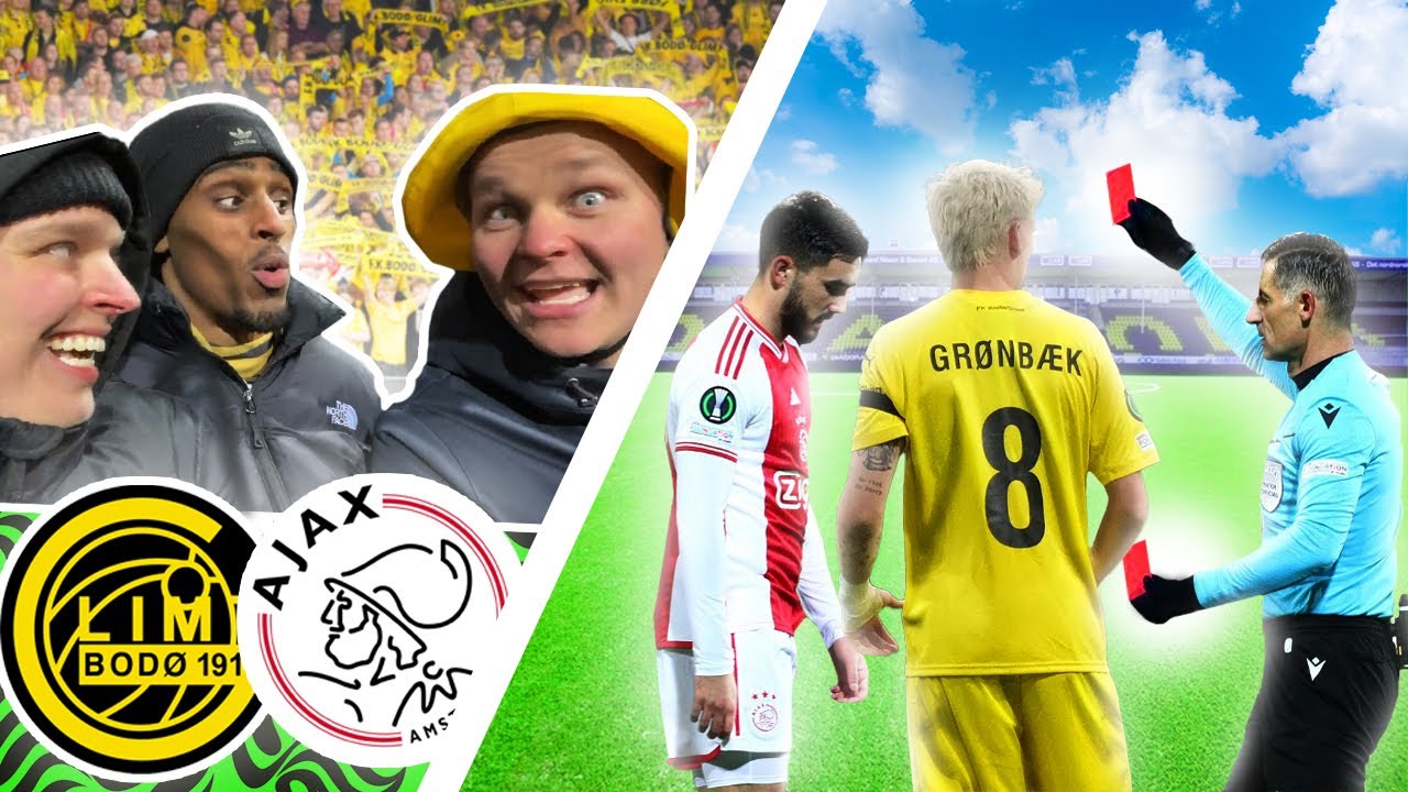 Vi dro til BODØ for å se GLIMT vs AJAX!