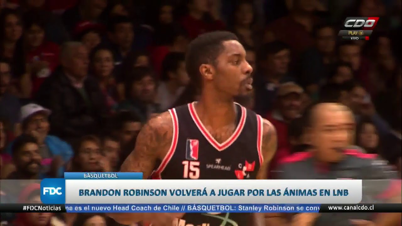 Brandon Robinson volverá a jugar la LNB con Las Ánimas
