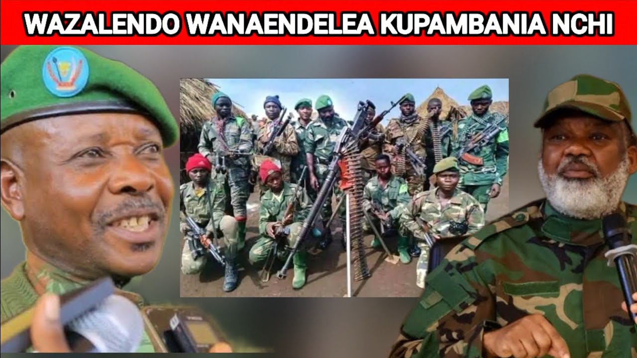 HONGERA WAZALENDO CONGO WANAFUKUZA ADUI KWENYE ARDHI YA CONGO