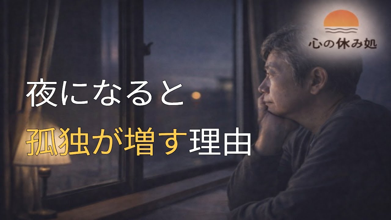 夜になると、なぜ孤独は大きくなるのでしょうか