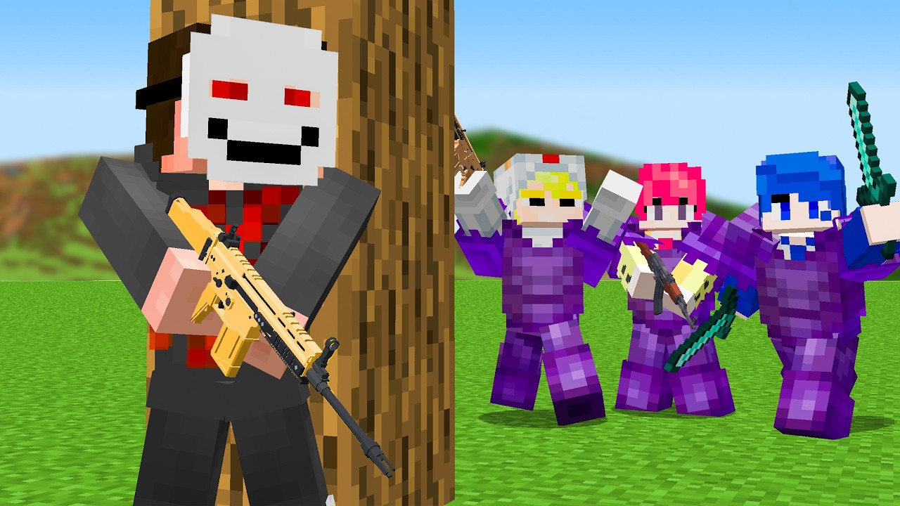 Tôi thêm SÚNG vào Minecraft