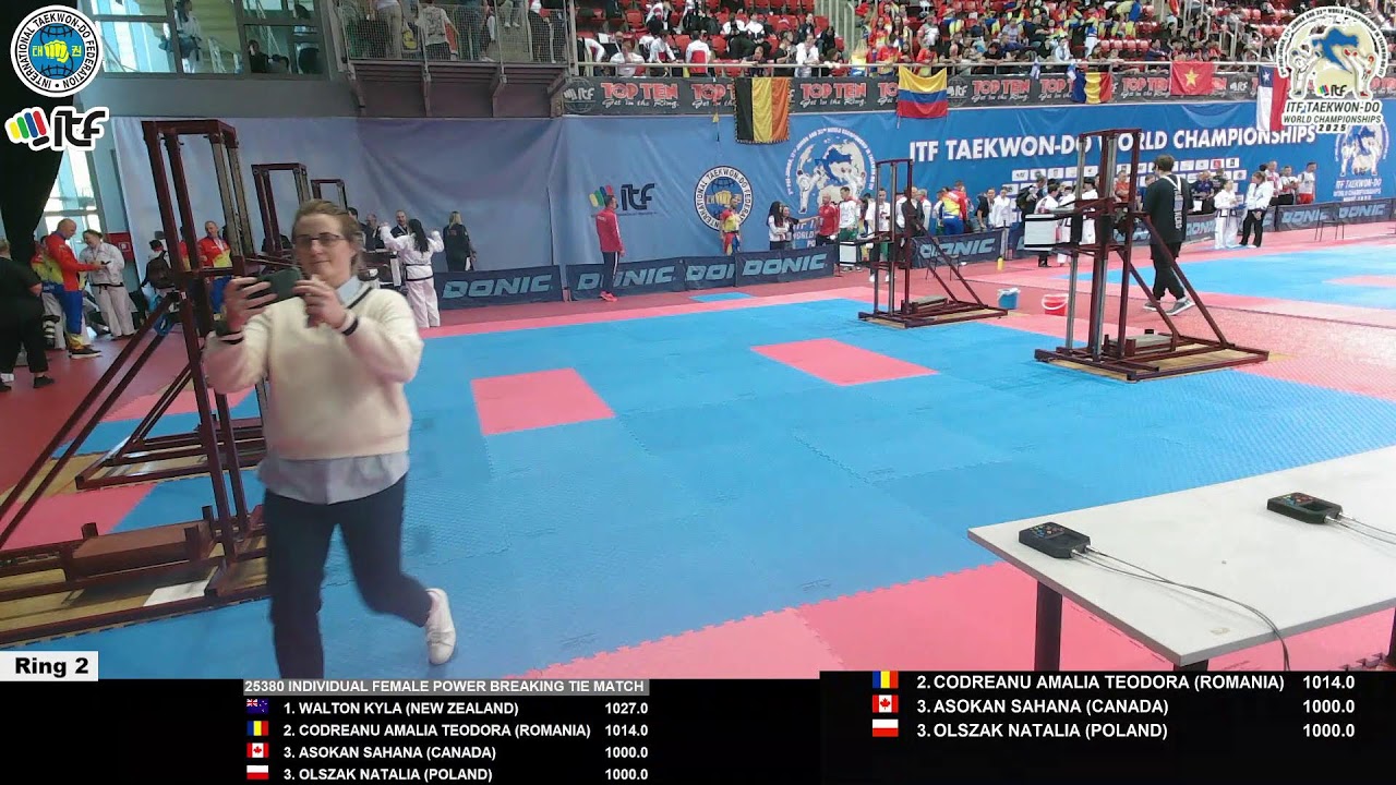 2025-10-08   am   Ring 2   ITF Taekwon-Do World Championships