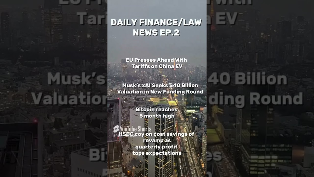 Daily Finance/Law News Ep.2!