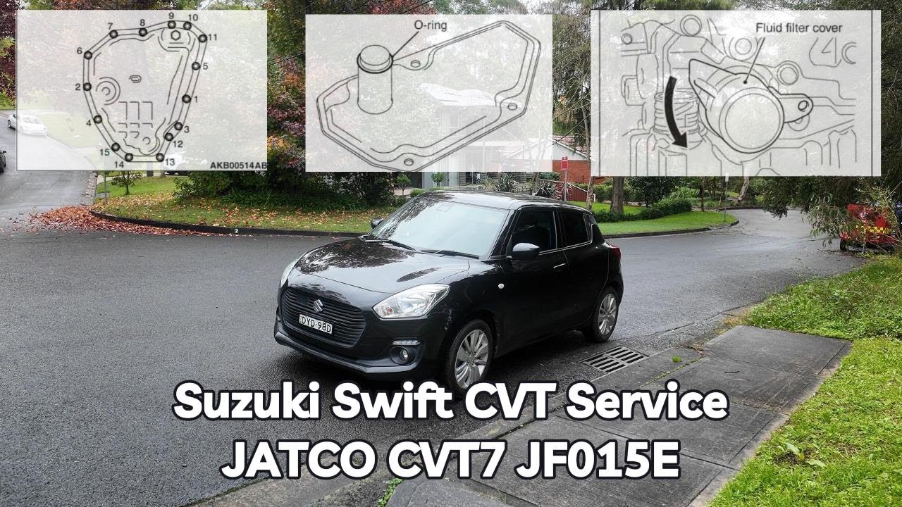 Suzuki Swift CVT Service | Filters and Fluid Change | JATCO CVT7 JF015E