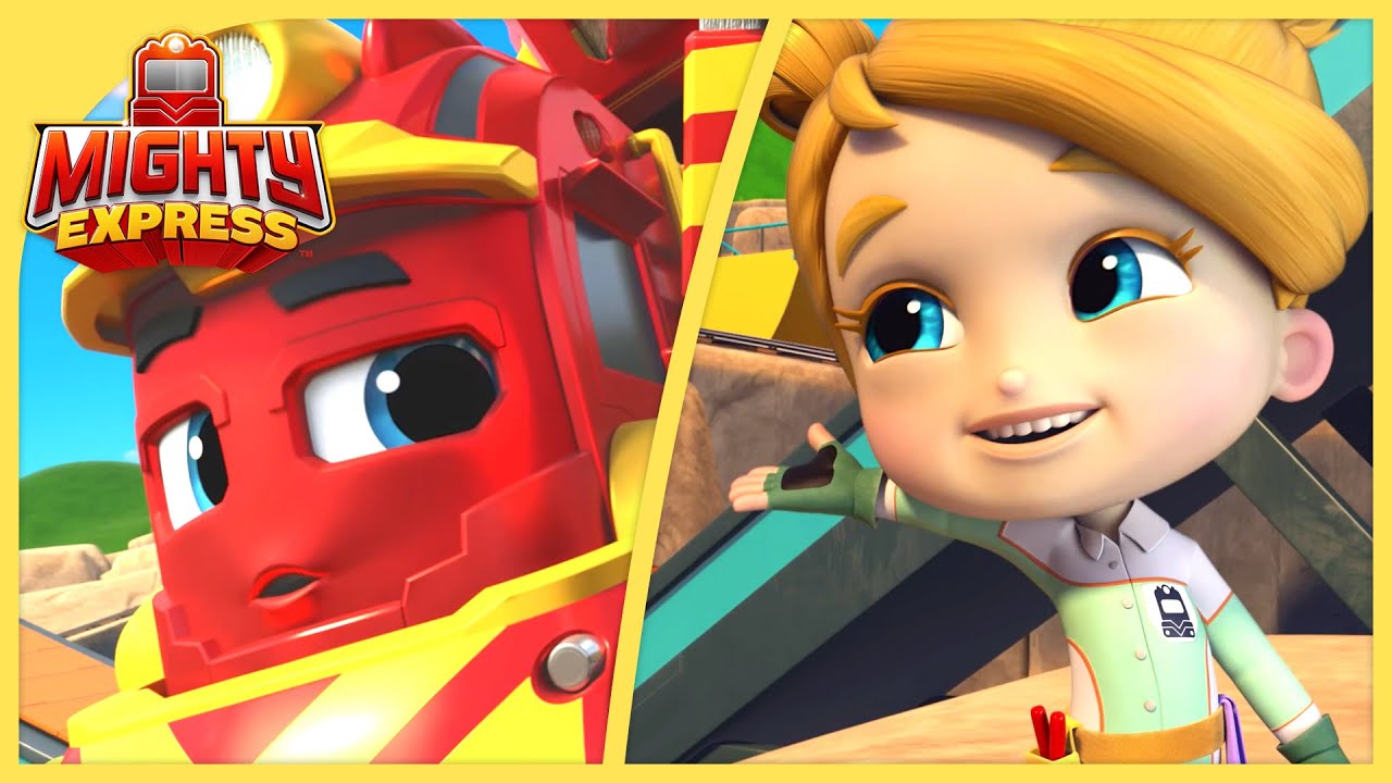 The Mighty Train Competition🏅| Mighty Express  | Cartoons for Kids