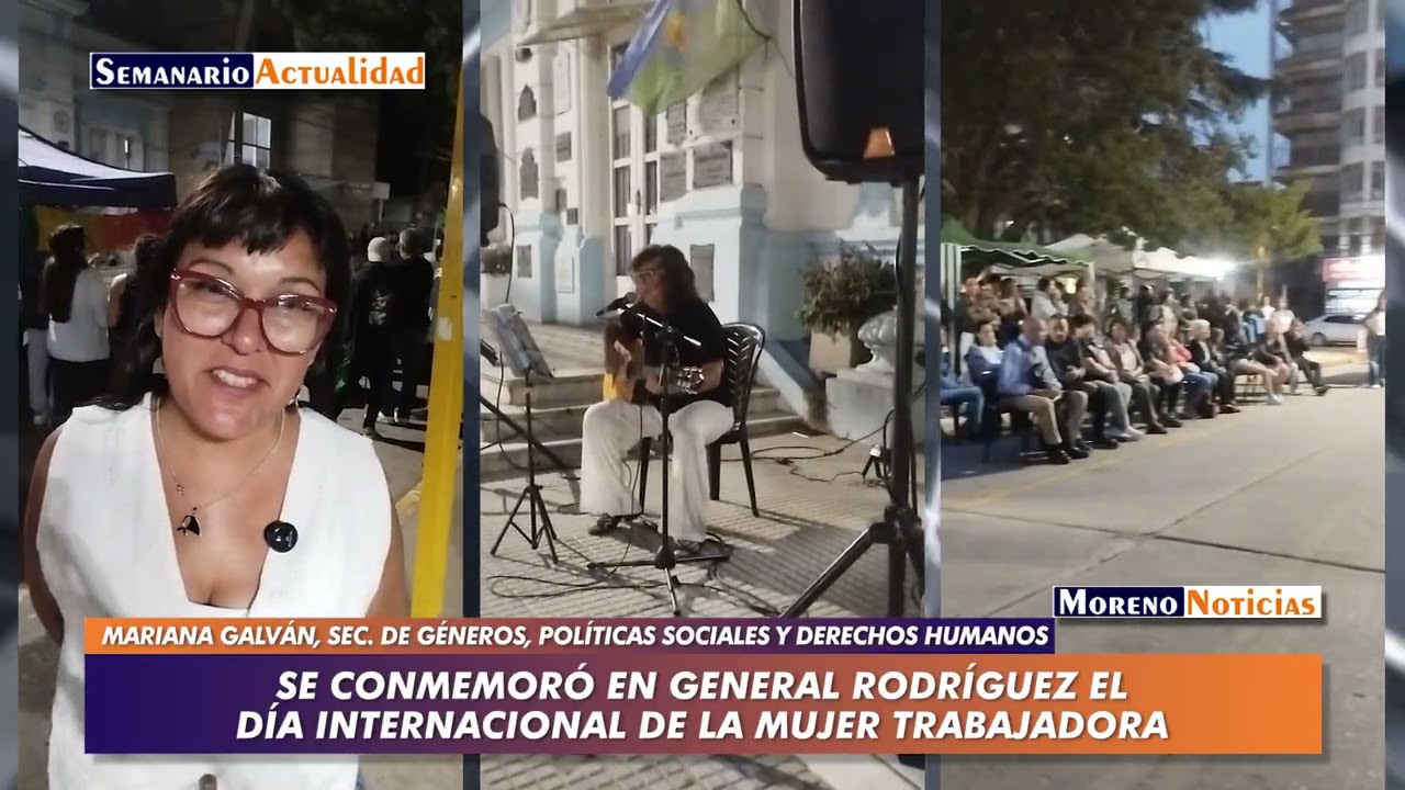 Se conmemoró en General Rodríguez el Día Internacional de la Mujer Trabajadora