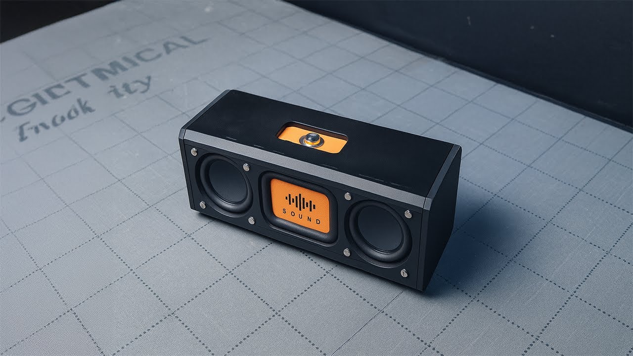 This Mini Bluetooth Speaker Is Made from PVC&hellip; and It Sounds Powerful!