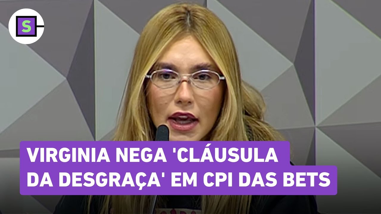 Virginia Fonseca nega 'cláusula da desgraça' na CPI das Bets e se defende: 'Nada fora da lei'