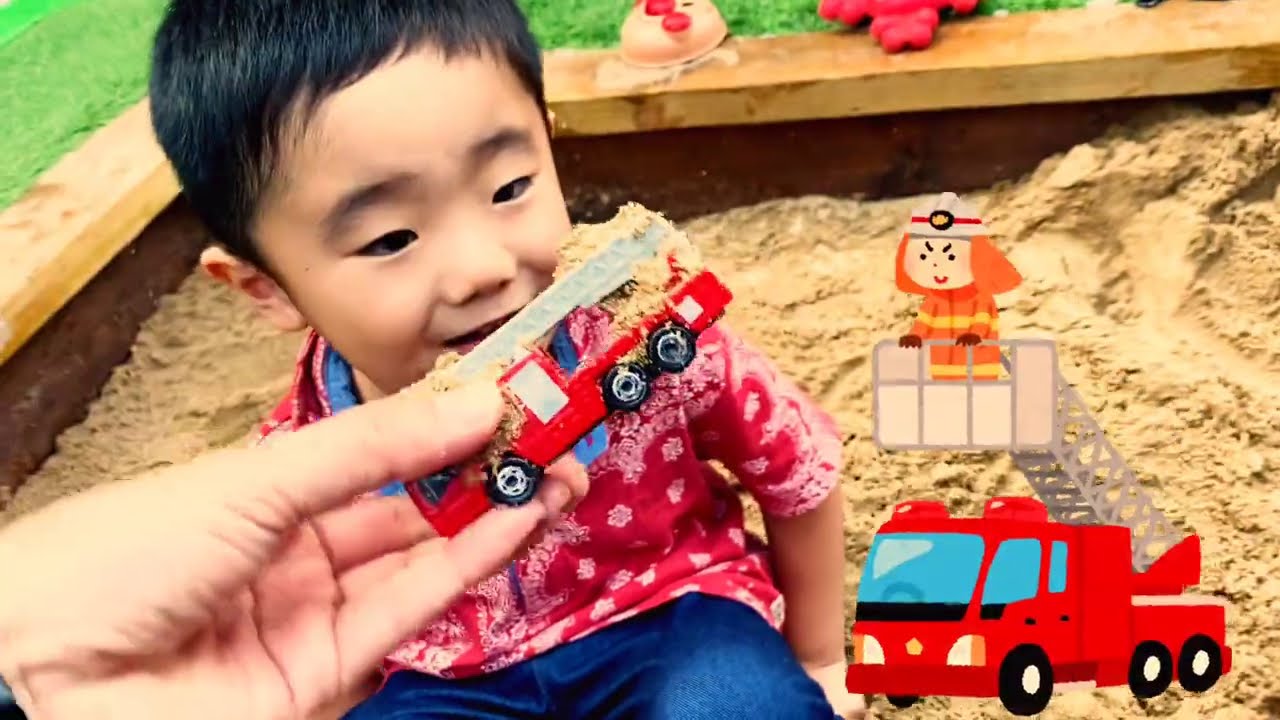 【はたらくくるま】トミカ　働く車たちを探せ！