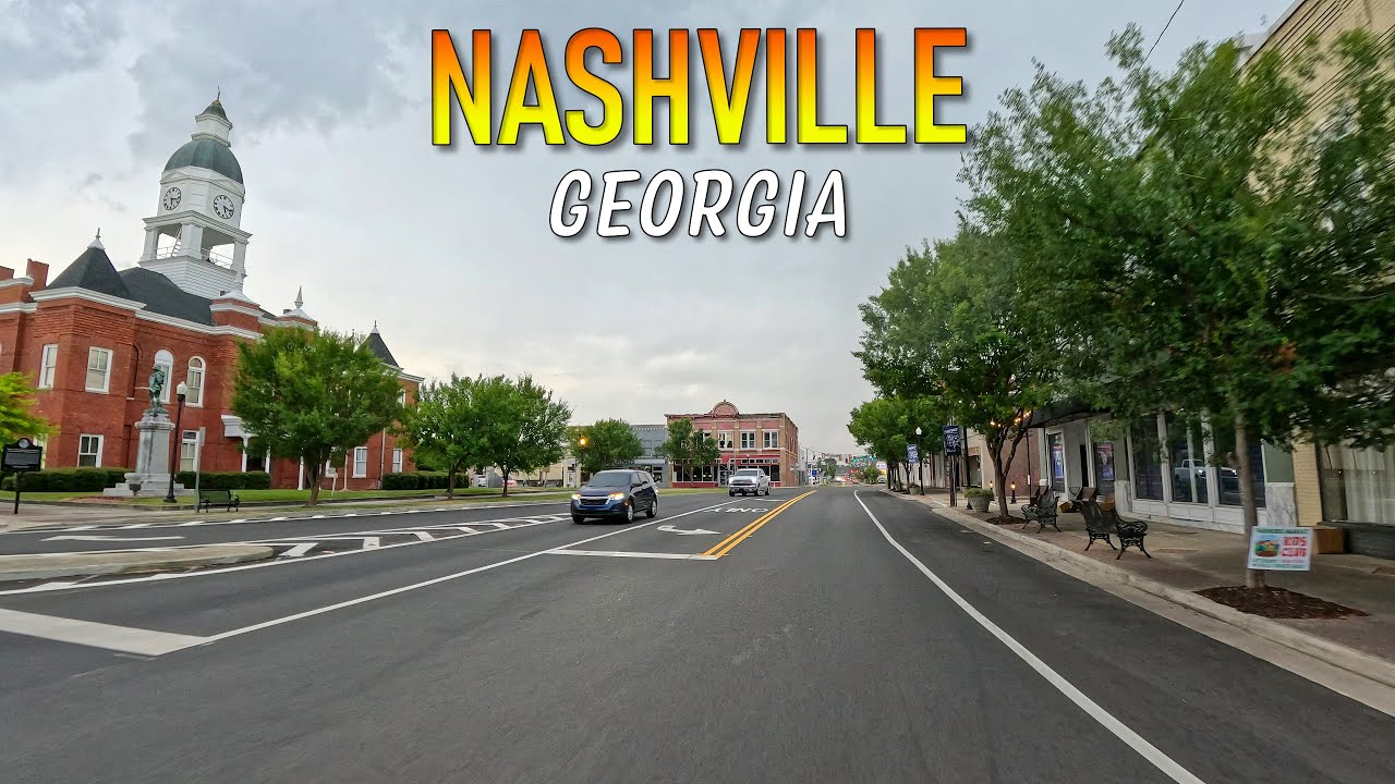 Nashville Georgia Driving Through