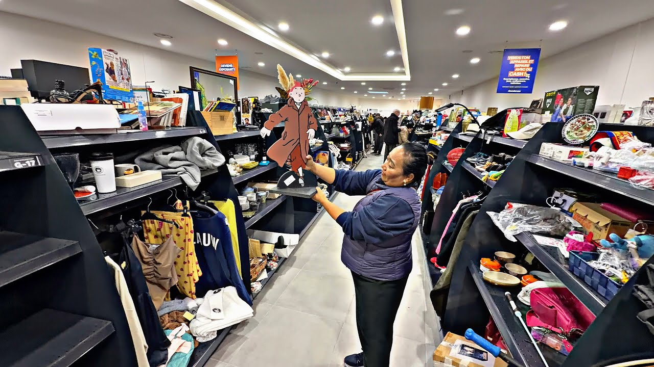 HUNTING , THRIFT STORE WITH TIBET TSERING #tibetanvlogger 