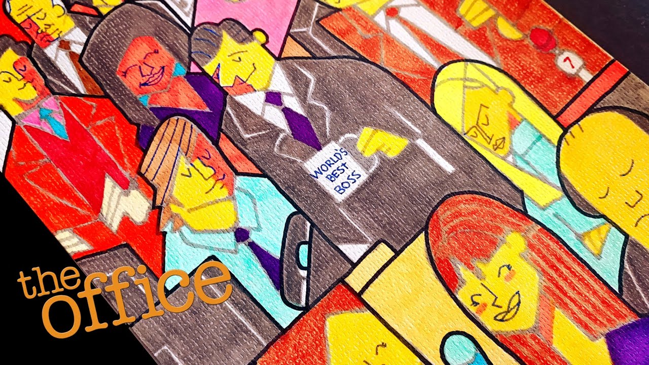 DIBUJO de THE OFFICE | En un ESTILO diferente 