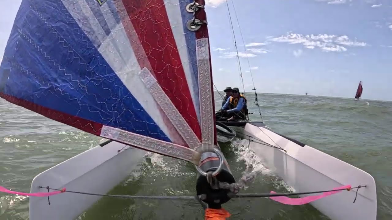 NACRA 50th Anniversary Regatta at the TCDYC Race 2 Sunday