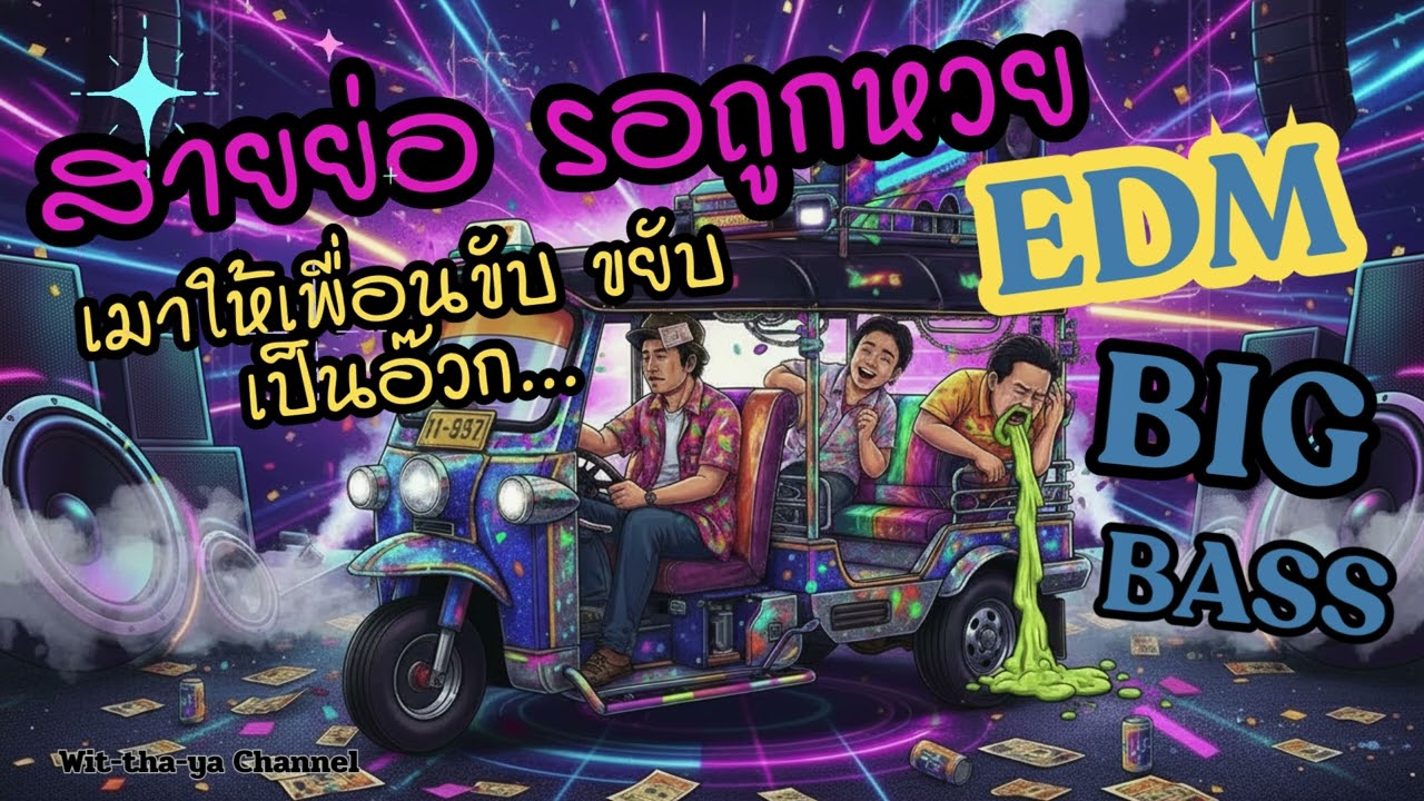 สายย่อรอถูกหวย EDM เบสหนักๆ (เมาให้เพื่อนขับ ขยับเป็นอ๊วก)