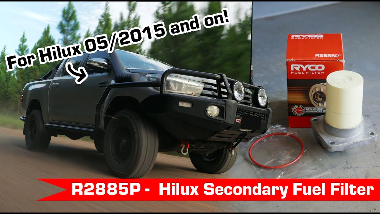 Ryco R2885P - Secondary Fuel Filter for Hilux