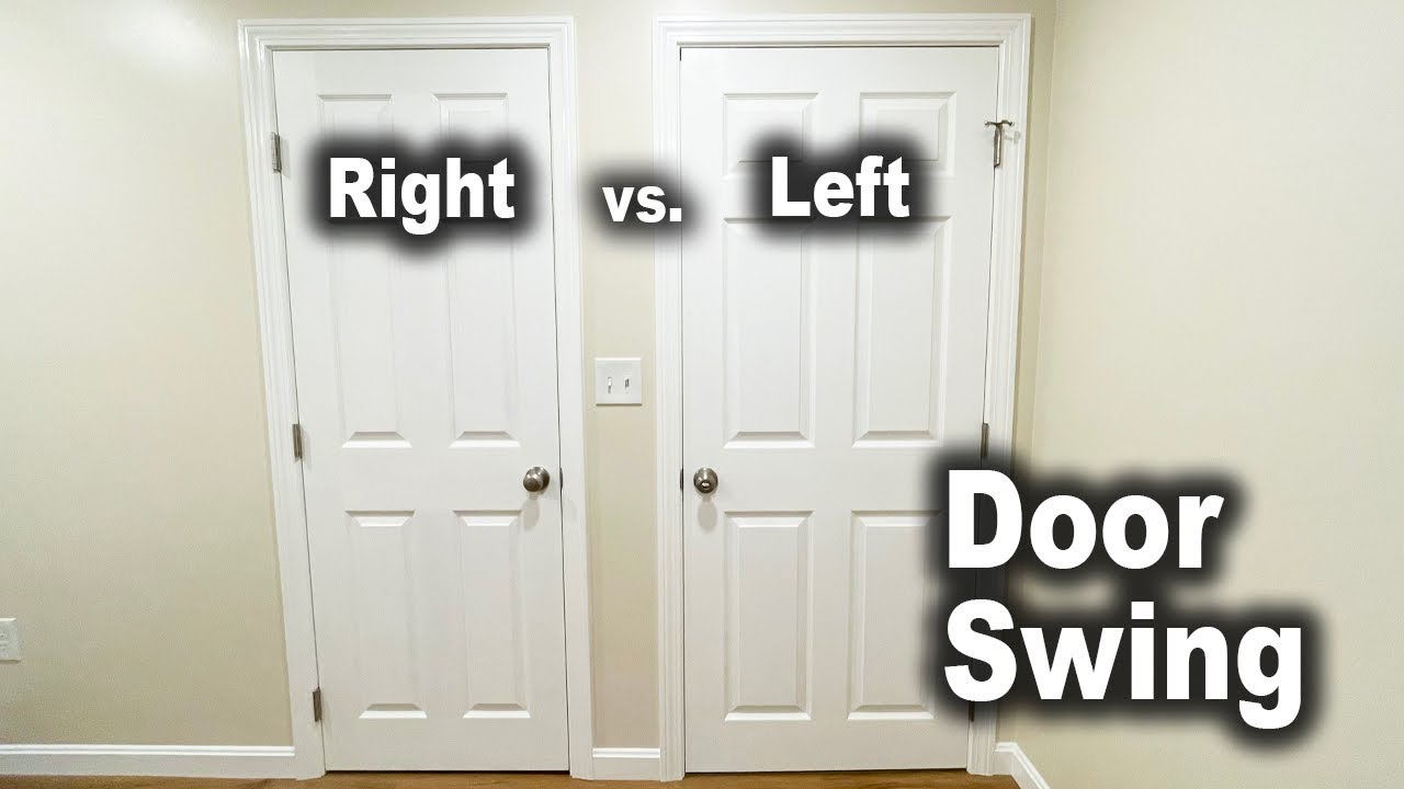 How to Determine Door Swing | Left Hand Vs. Right Hand