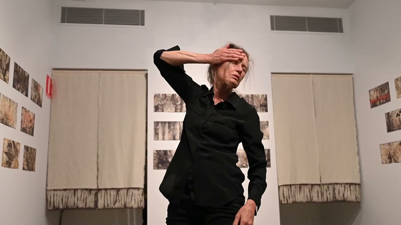 'Solastalgia & tomorrow's' Opening Night performance by Rosalind Crisp