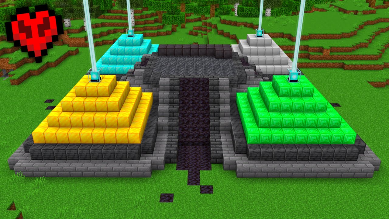 J'ai Construit (Presque) Toutes les Balises en Hardcore sur Minecraft