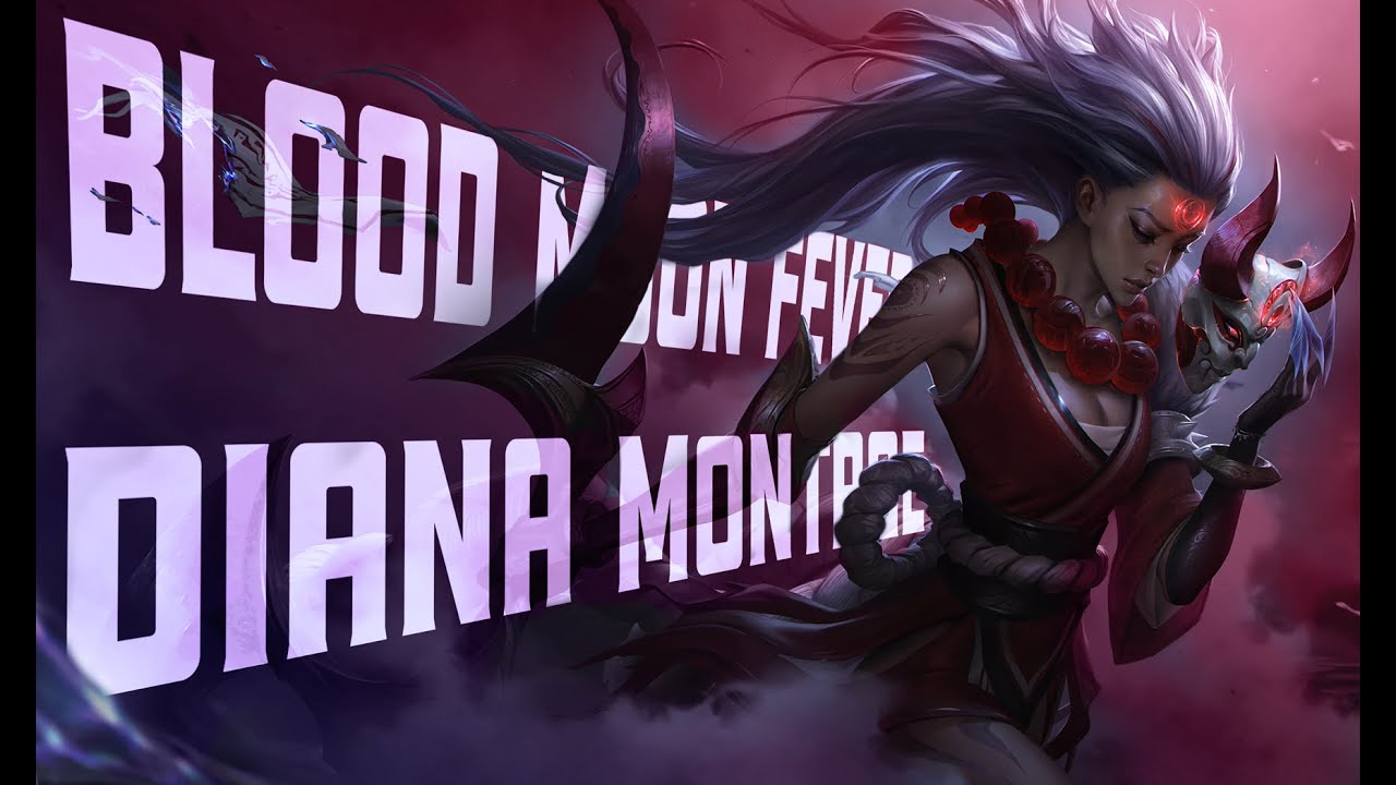 Blood Moon Diana | Blood Moon Fever By Liv Sin | League of Legends