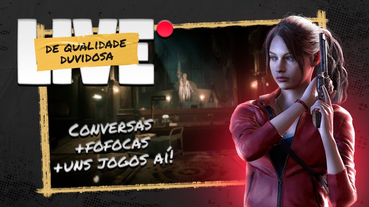 Entrando no clima de Halloween com o Lado B da Claire em Resident Evil 2 Remake! 🔴 AO VIVO