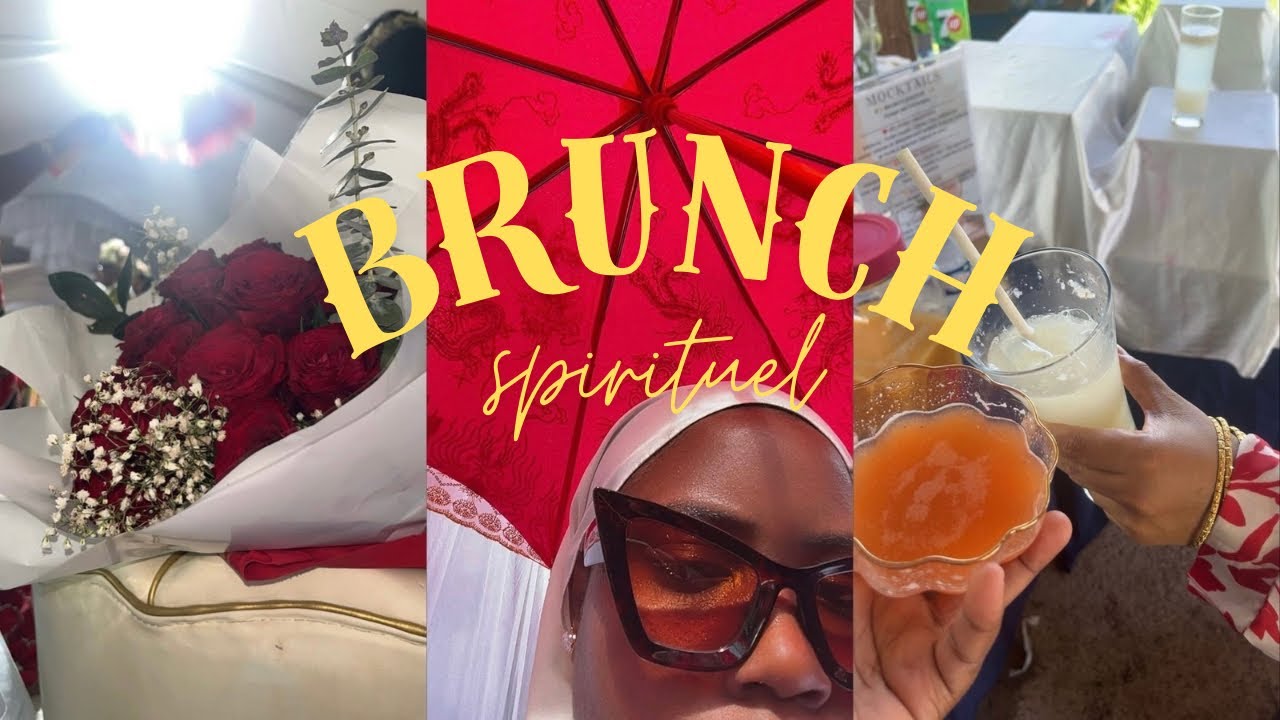 DE BRUNCH SPIRITUEL AU MARIAGE DE NOTRE STAR MONDIALE HAFFY 💕.    #brunchspirituel #ramadan 