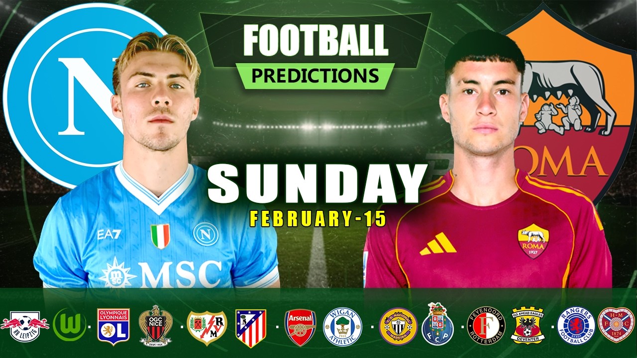 Football Predictions Today 15 February | Possible Scores, Corners & Cards | Golden Picks Plus
