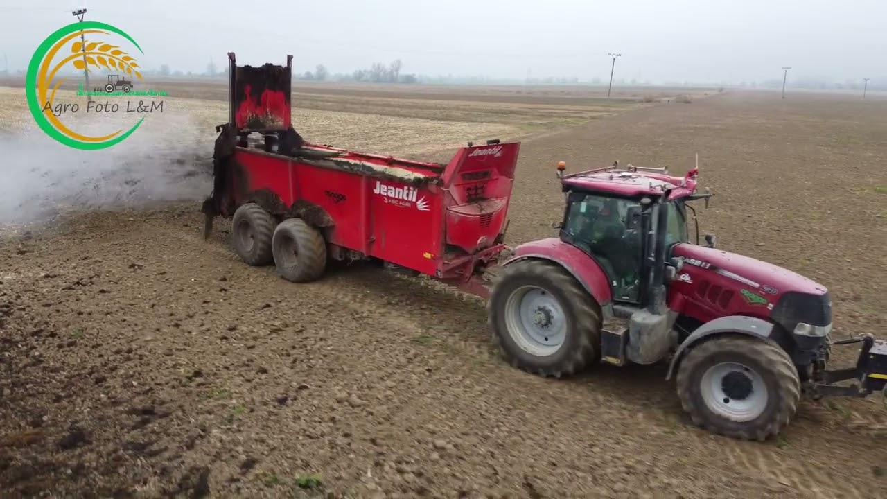 CASE Optum / Puma // New Holland // Oragro spol s.r.o. | Rozmetanie hnoja | PD Čachtice 2021