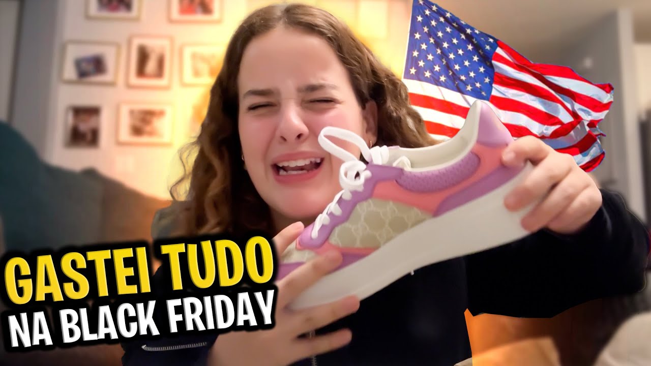 GASTEI MAIS DE 5 MIL REAIS NA BLACK FRIDAY COM MINHAS AMIGAS TABY E JÚLIA PIMENTEL