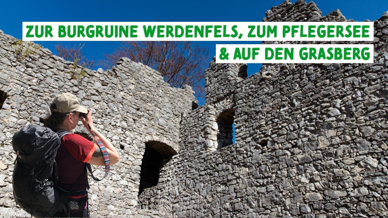 Wandern bei Garmisch im Werdenfelser Land | Grasberg &uuml;ber die Ruine Werdenfels und den Pflegersee