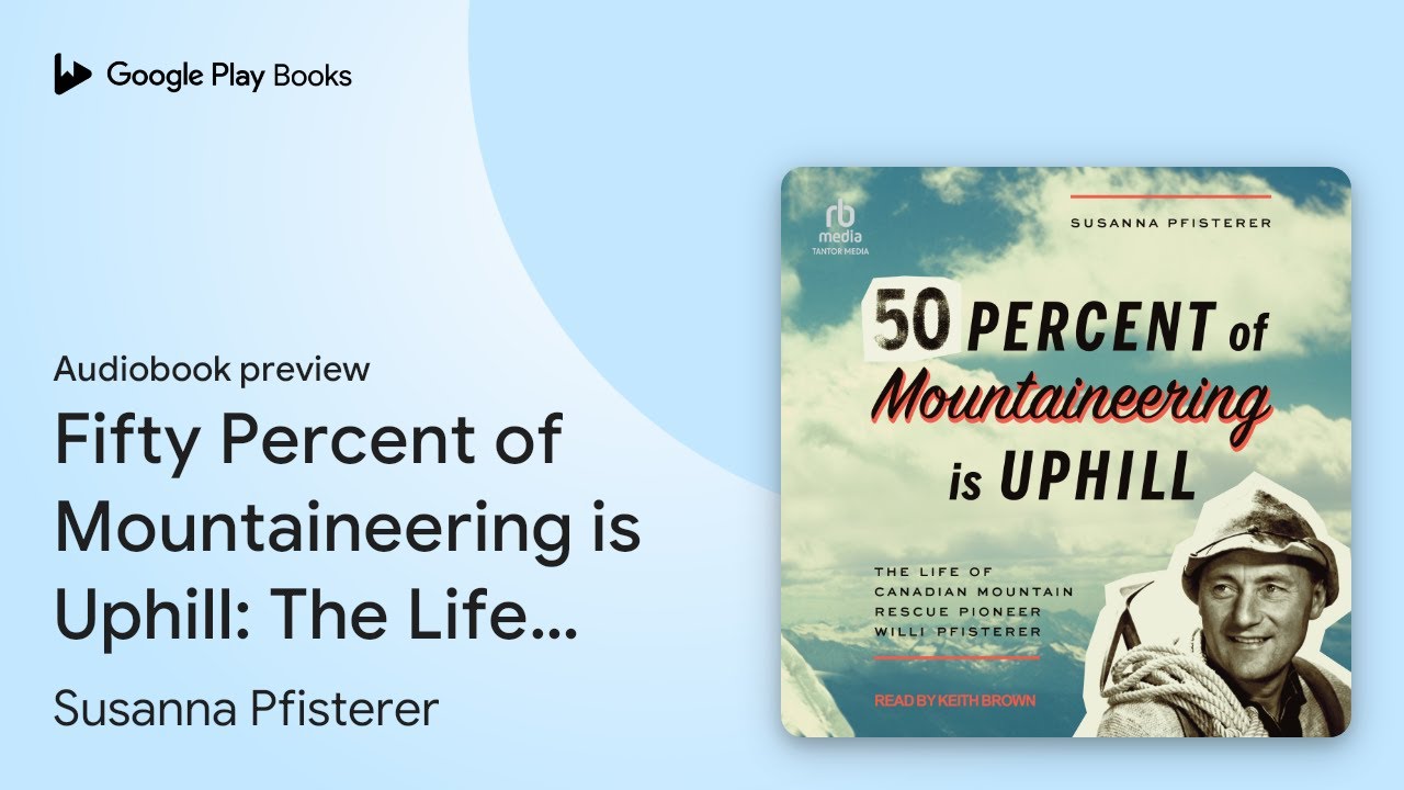 Fifty Percent of Mountaineering is Uphill: The… by Susanna Pfisterer · Audiobook preview