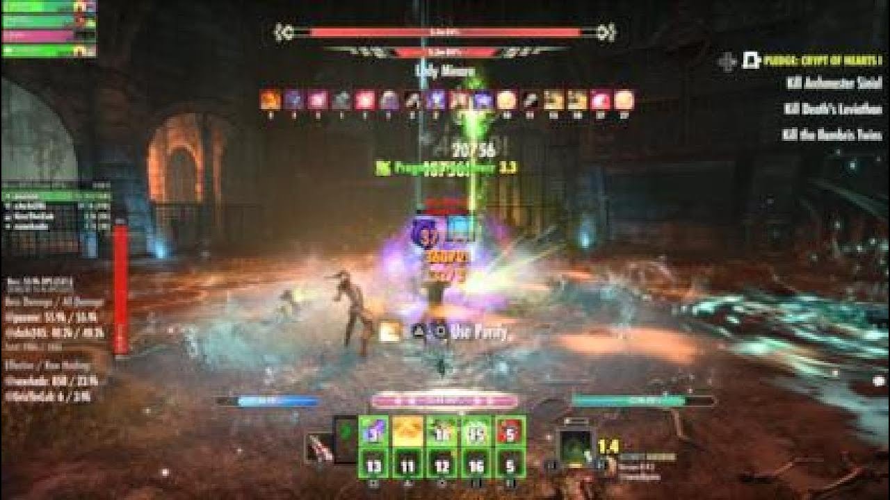 Eso The Unchained 109k score dps pov
