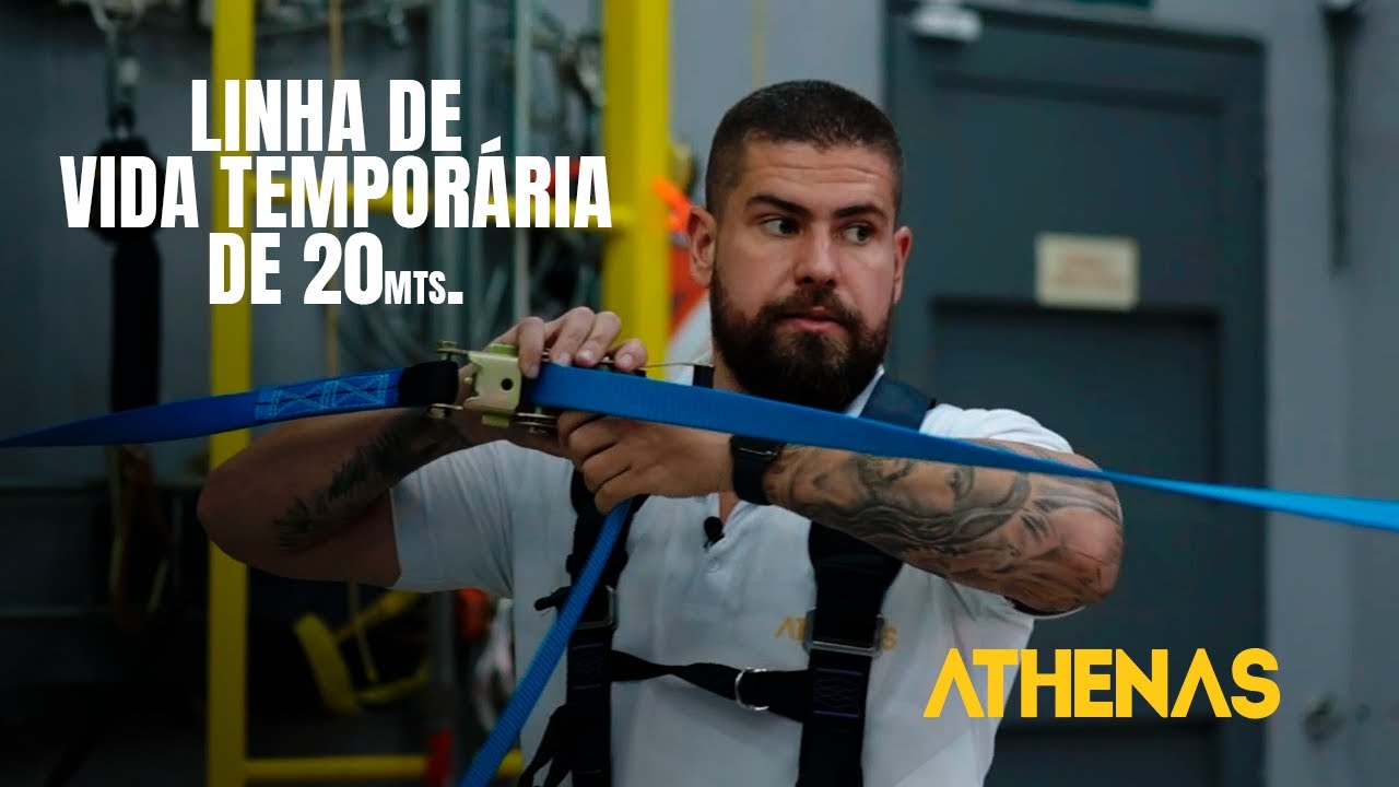 Linha de Vida Temporária de 20mts. - Athenas