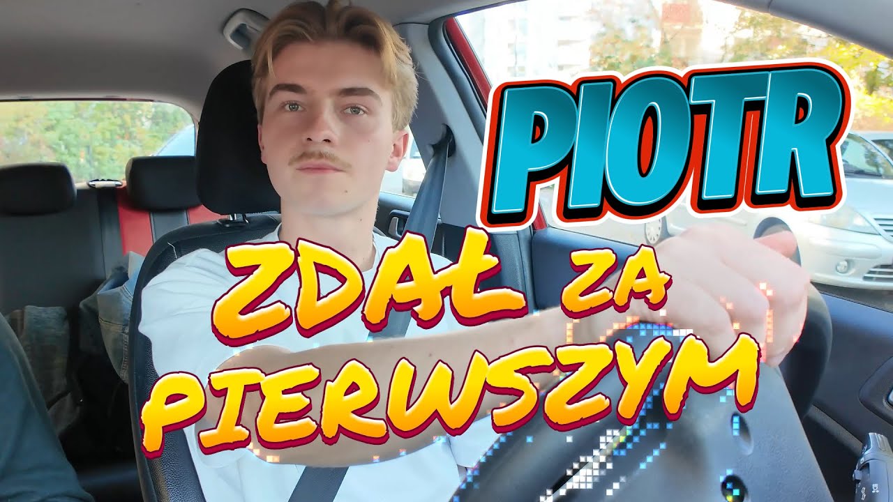 Piotr, dzień przed egzaminem. Zobacz jak sobie radził.