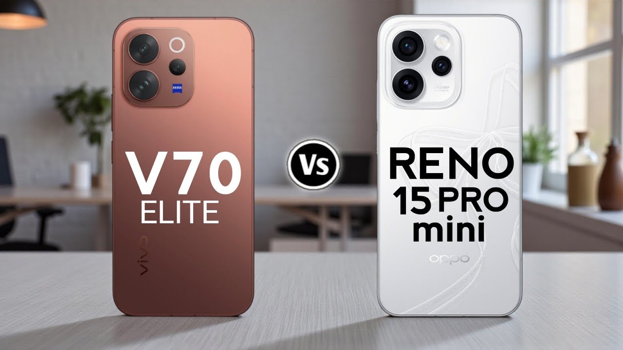 Vivo V70 Elite против Oppo Reno 15 Pro Mini | Подробное сравнение от theikatech