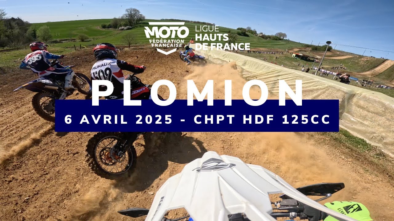 Motocross Plomion - Championnat 125cc Hauts de France - 6 avril 2025