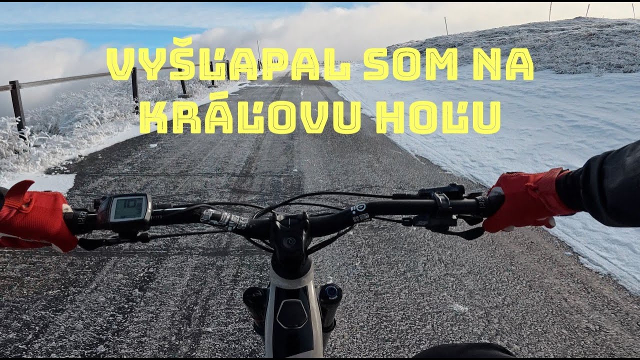 Vyšľapal som na Kráľovu hoľu na e-biku – teplotný rozdiel brutálnych 12 °C! ❄️🔥