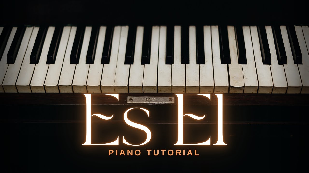 Es El - Drops (É Ele) | Piano Tutorial | Benja O'Kington