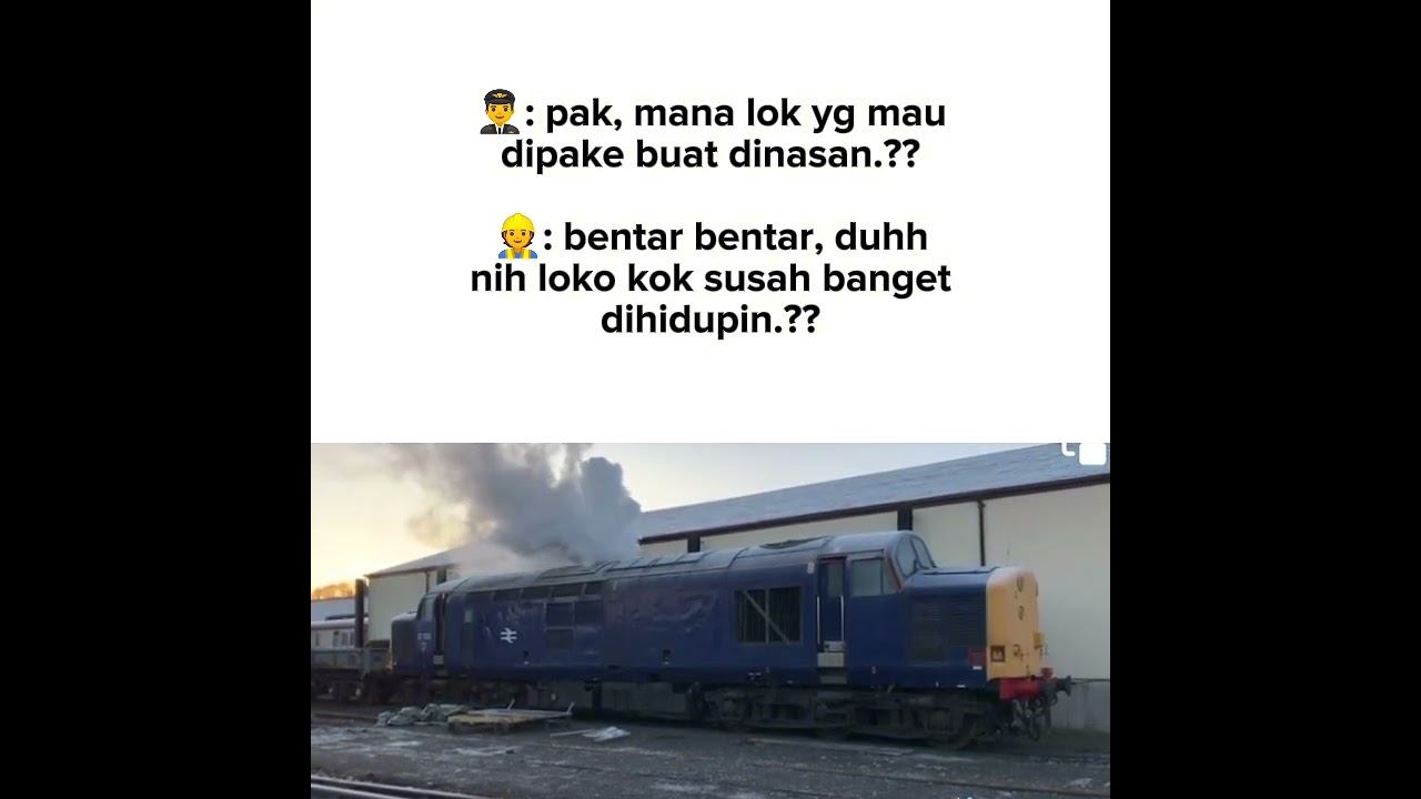 POV: apakah ini yang akan terjadi jika loko diesel diisi dengan HSD yang mengandung etanol 10%??