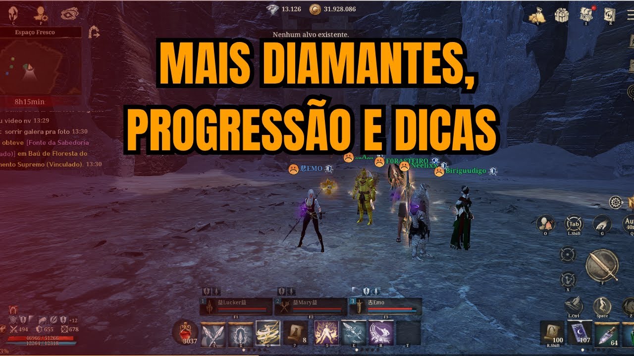 Night Crows - Mais Diamantes, progressão e dicas