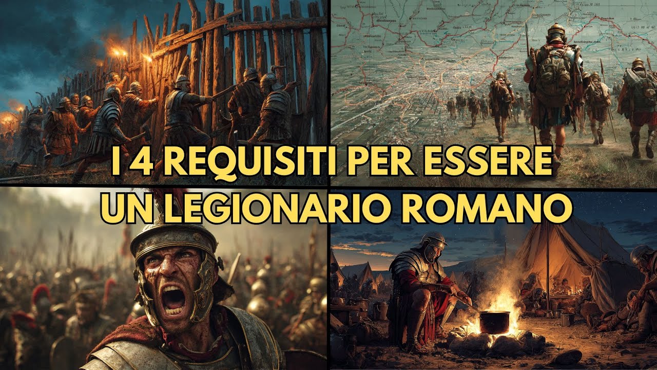 I 4 Requisiti per essere un Legionario Romano