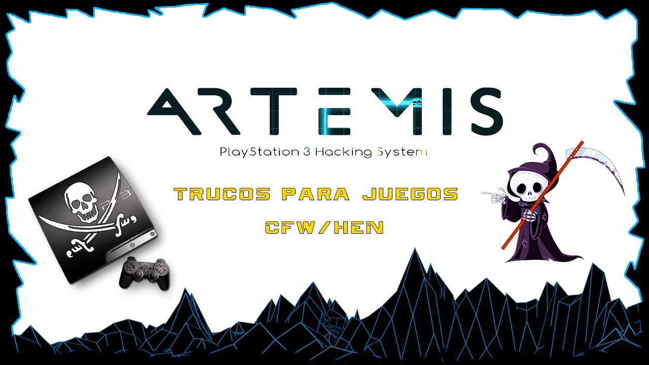 👨‍💻 PS3 CFW/HEN 👨‍💻 |  Activar TRUCOS a nuestros juegos con ARTEMIS + Pack USERLIST