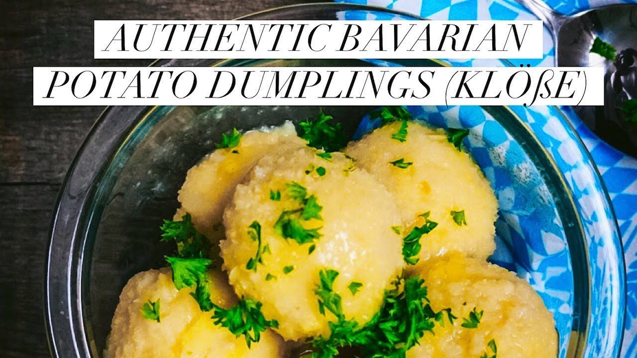 🇩🇪Authentic Bavarian Potatoe Dumplings (Klöße)| Oktoberfest Recipe | Love, Sugar & Spices