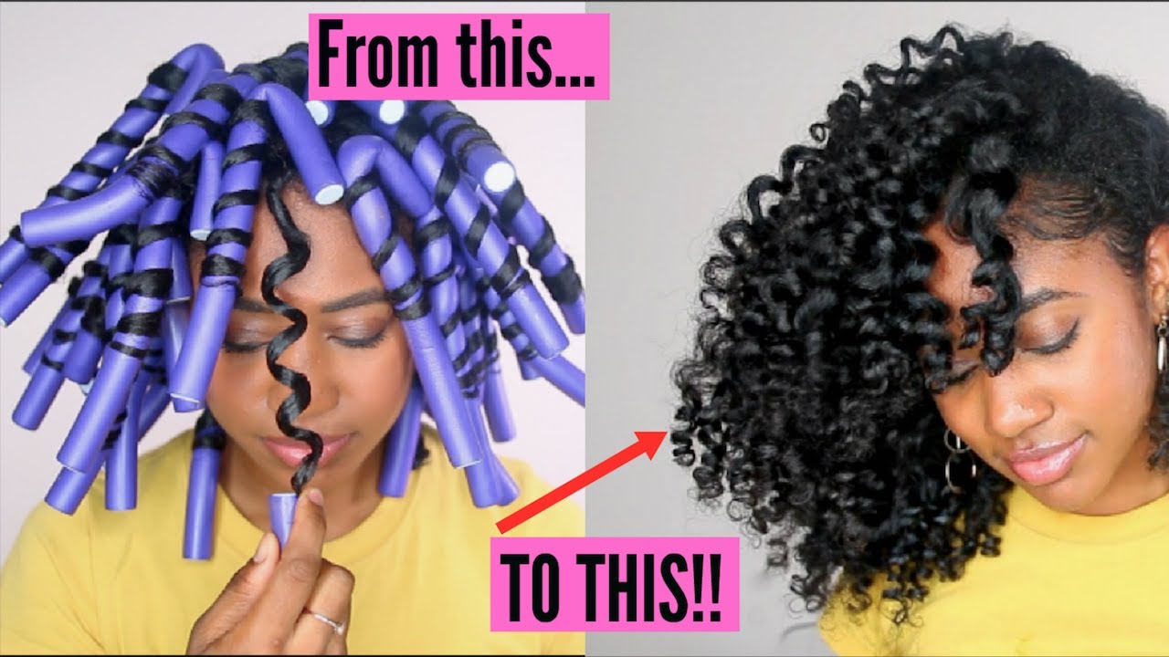 Flexi Rod Set Tutorial for Natural Hair